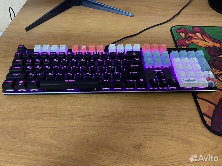 Кастомная Клавиатура ZET gaming Blade Kailh Red