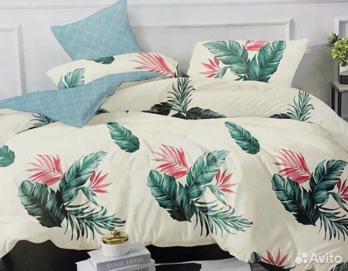 Комплект постельного белья 1,5 сп новые