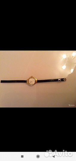 Часы Слава позолоченные