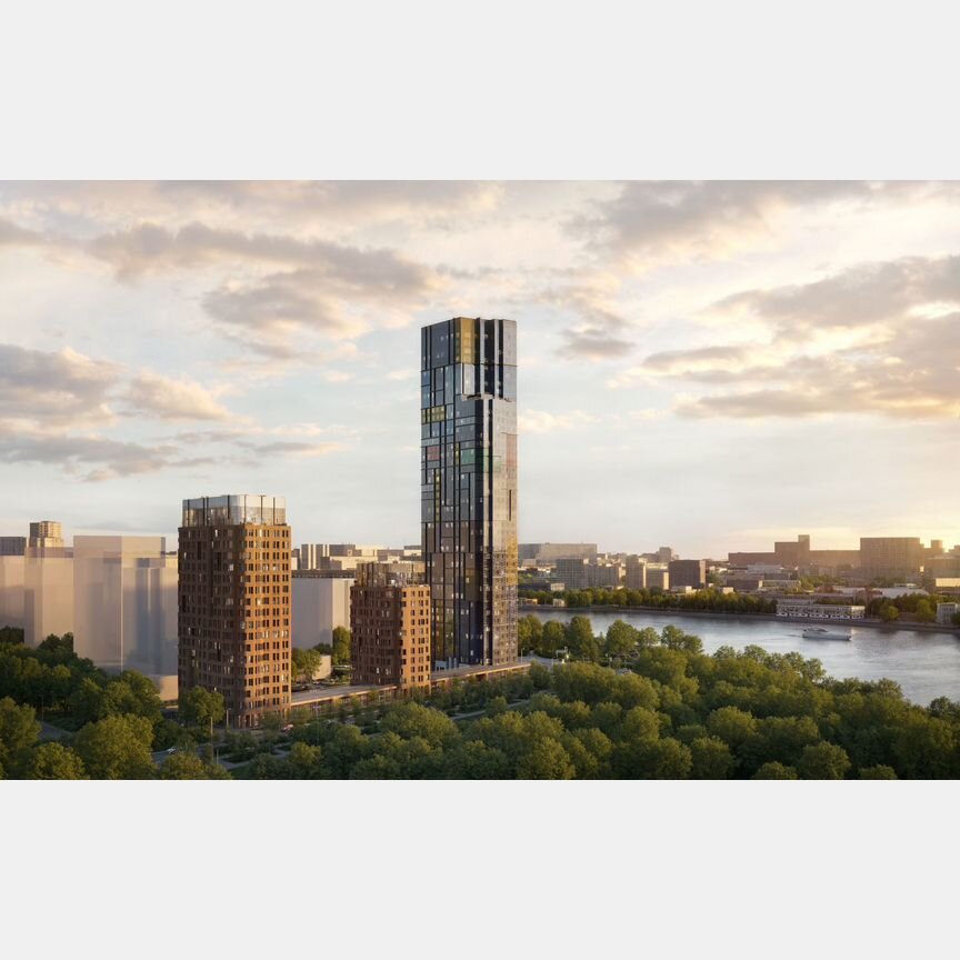 1-к. квартира, 45,3 м², 2/43 эт.