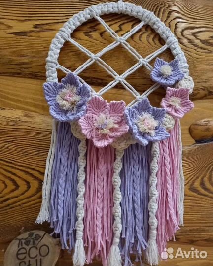 Панно макраме