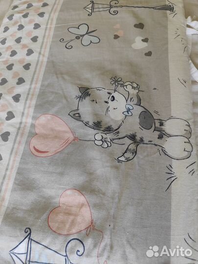 Бортик для кроватки