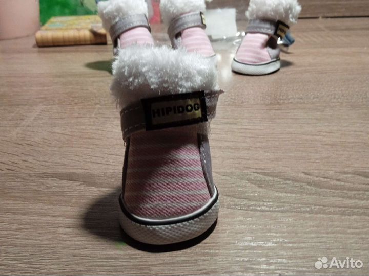 Зимние сапожки для собаки
