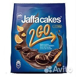 Опт - Печенье Jaffa Сakes 2GO Апельсин 150г