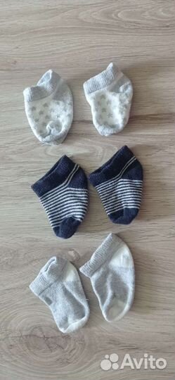 Носочки для новорожденного