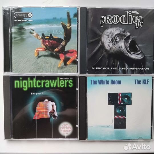 CD KLF, Prodigy, Madonna, U2, M. Jackson, R. Miles