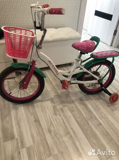 Детский велосипед для девочки 16