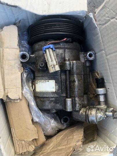 Компрессор кондиционера chevrolet aveo