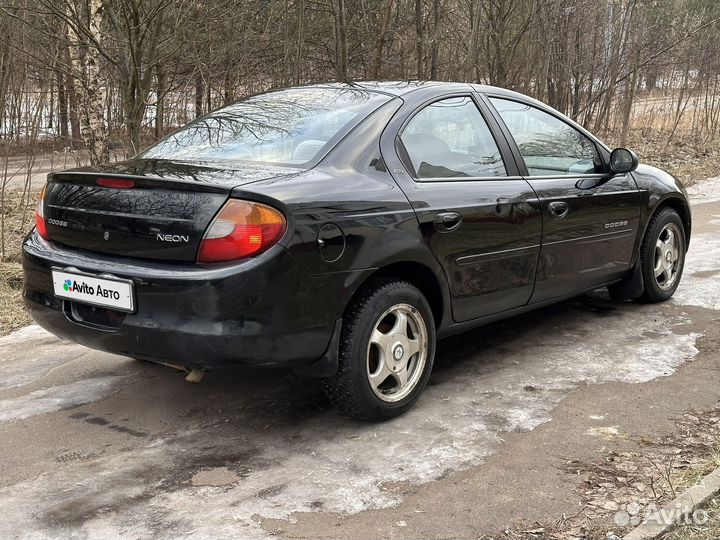 Dodge Neon 2.0 AT, 1999, 168 500 км