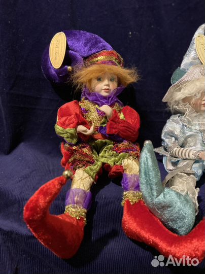 Клоун, кукла клоун, клоун игрушка, Арлекин