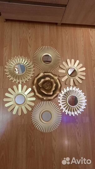 Настенный декор новый зеркала