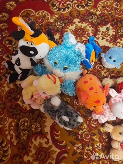 Мягкие игрушки пакетом