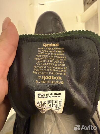 Кеды мужские reebok 44 -44,5 р