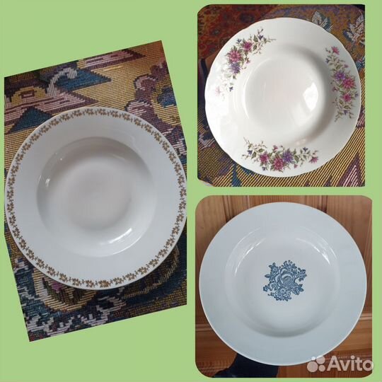 Тарелка 23.5 см, суповая