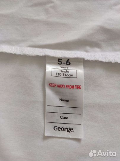 Рубашка 116-122