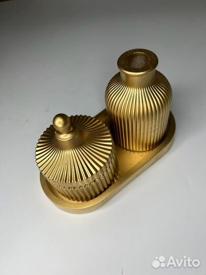 Фигуры из гипса, свечи