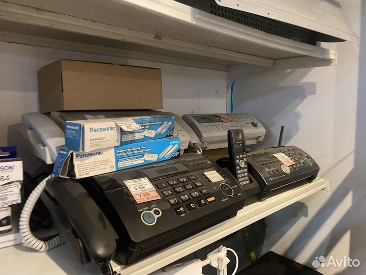 Новые телефаксы Panasonic новые