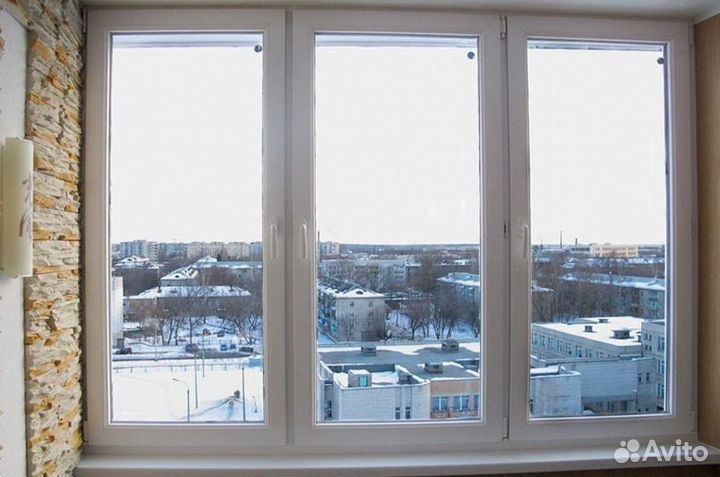 Окна пвх 1300 x 1350 мм