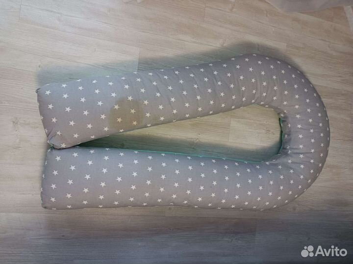 Подушка для беременных двухцветная