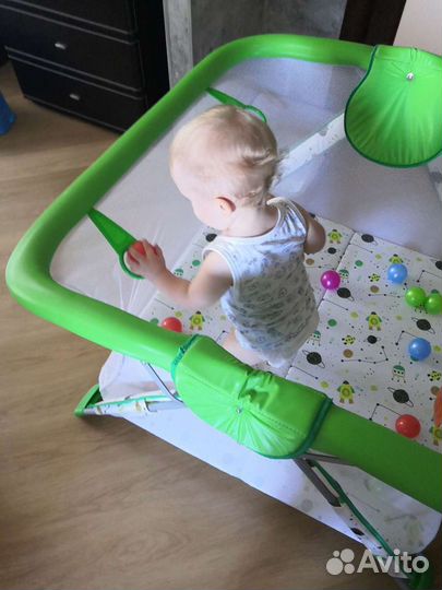 Большой детский манеж бу