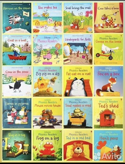 Книги на английском Phonics Readers