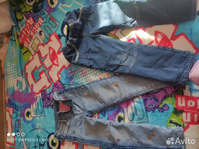 Большой пакет вещей на девочку