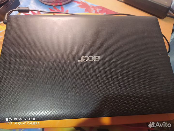 Ноутбук Acer aspire5552g рам 6, 4 ядра, 2 диска
