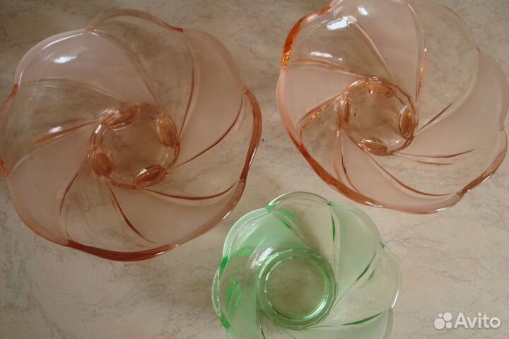 Импортные вазочки креманки, конфетницы