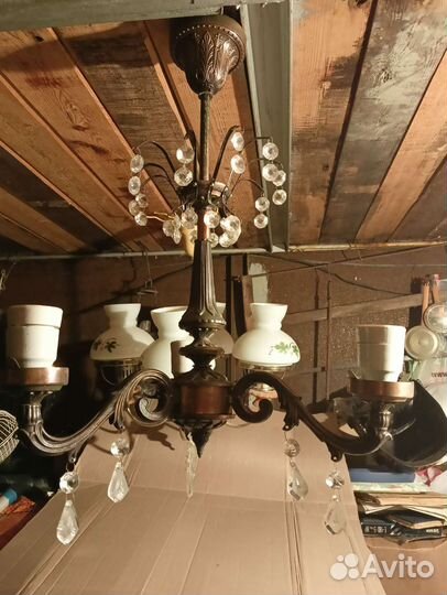 Люстра Югославия 70-80 х годов СССР