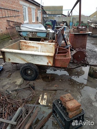 Прицепы к мотоблоку бу