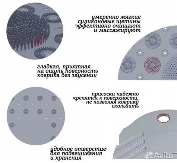 Массажный коврик для ванной