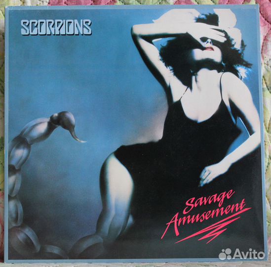 Scorpions Savage Amusement виниловая пластинка