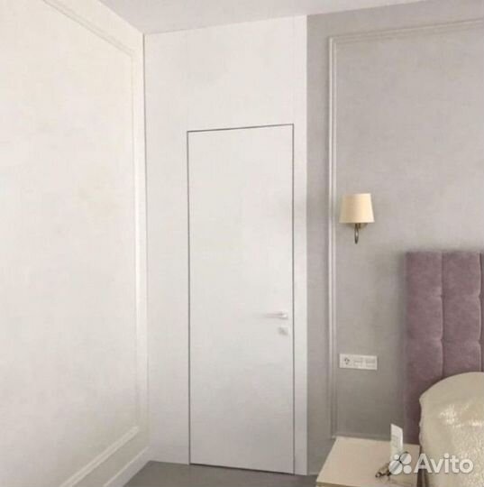 Дверь скрытая под отделку