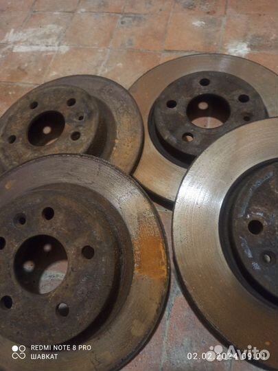 Тормозные диски chevrolet cruze