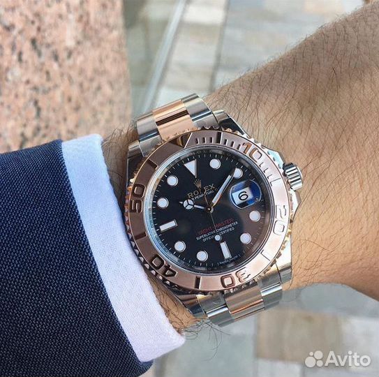 Мужские часы Ролекс yacht-master с гарантией