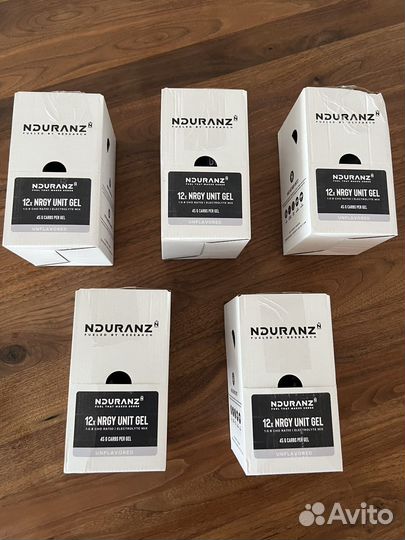 Nduranz Nrgy Unit Gel спортивное питание - 12 pcs