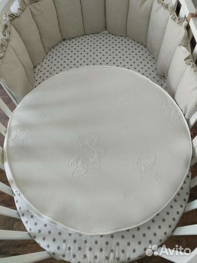 Матрас детский круглый