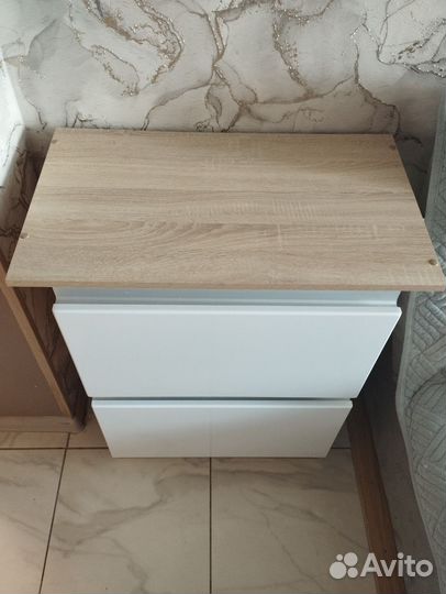 Комод белый глянец бу