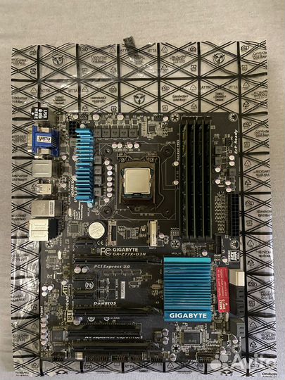 Материнская плата + i5 3570k + 16 gb DDR 3