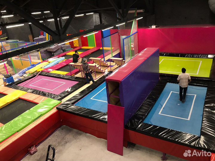 Батутная арена ба-2, детская игровая зона