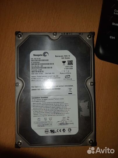 Жесткий диск seagate 320 gb
