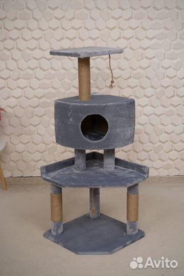 Домик для кошки с когтеточкой