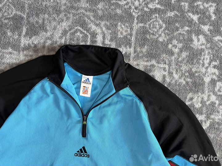 Vintage Adidas Jersey 90е EQT spzl лонгслив nike