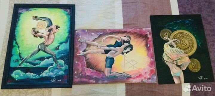 Портрет, картины, гравировки,роспись стен