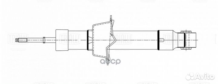 Амортизатор haval F7/F7X 19- задн. AG30510 Trialli