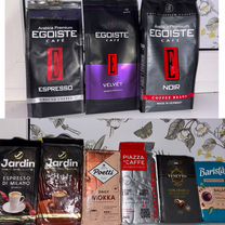 Кофе в зернах и молотый