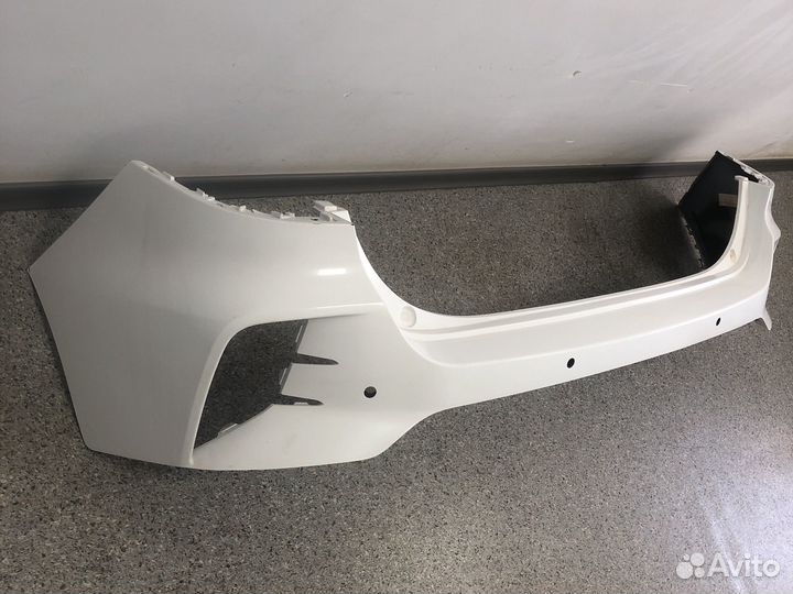 Бампер задний Белый Kia Rio X-Line 2021