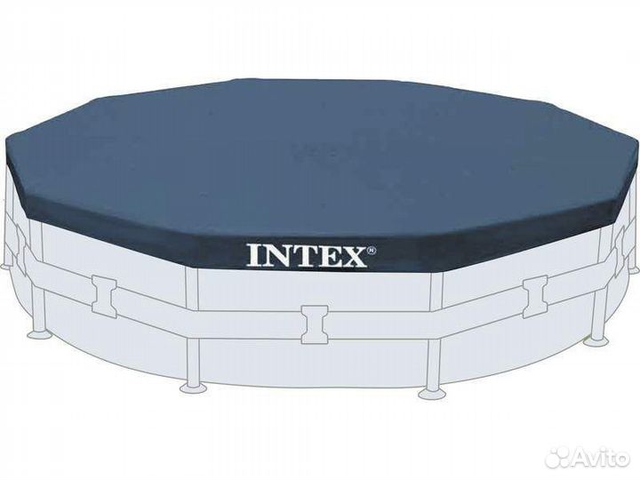 Тент для каркасных бассейнов 457 см