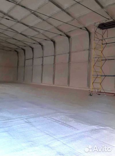 Утепление склада пенополиуретаном (ппу)