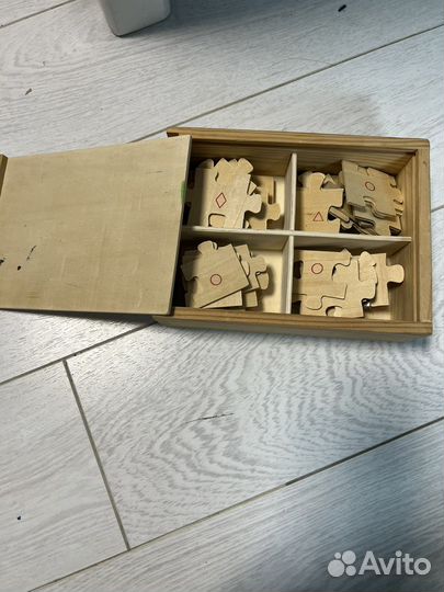 Настольные игры и деревянные пазлы
